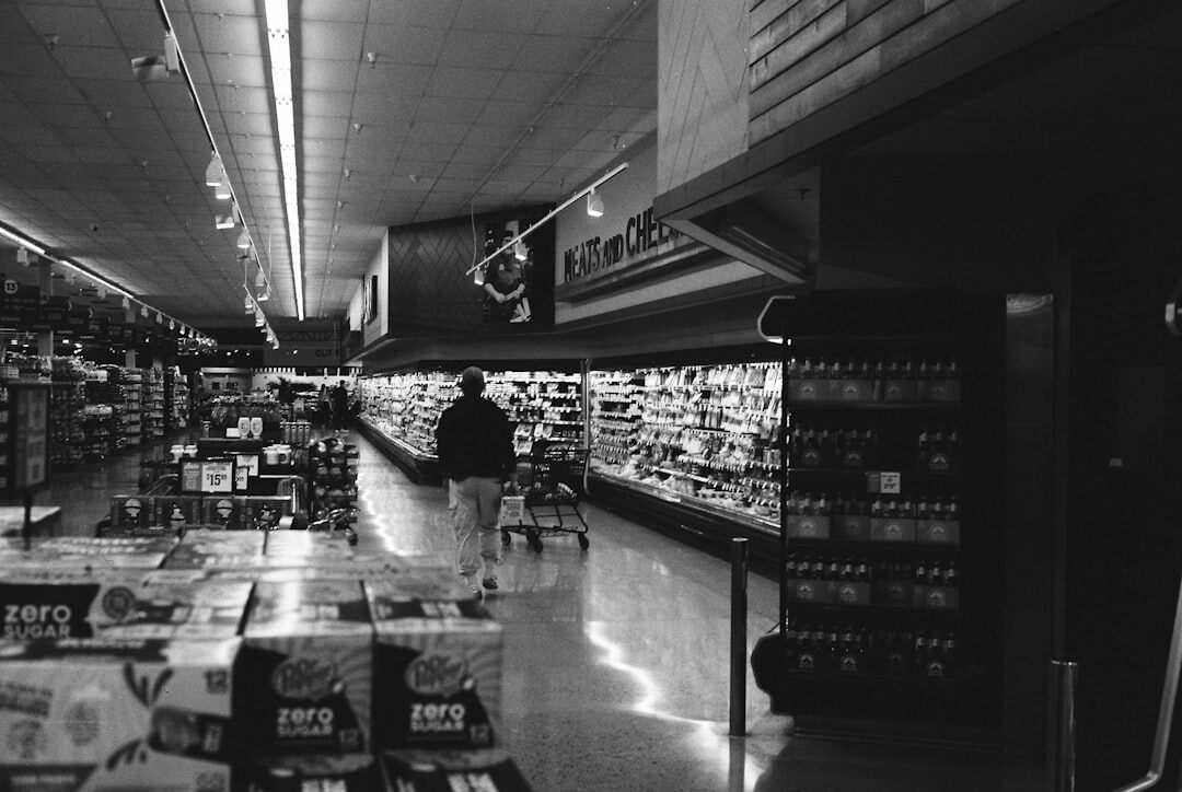 store detective observing customers
